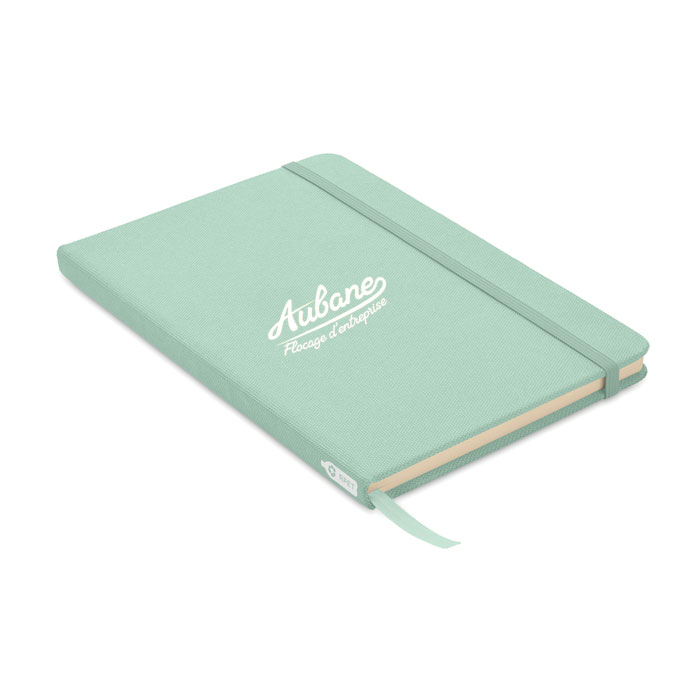 Cahier A5 à couverture rigide RPET