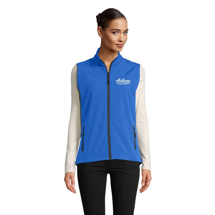 Softshell sans manches femme personnalisable RACE BW WOMEN