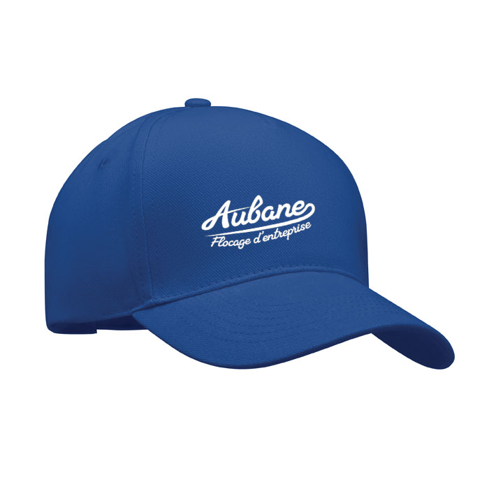 Casquette baseball 5 panneaux personnalisée LONG BEACH