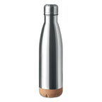 Gourde isotherme en acier inoxydable avec liège TREMPE