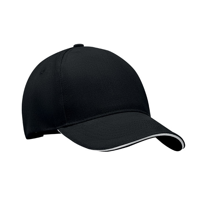 Casquette baseball 5 panneaux personnalisée LONG BEACH