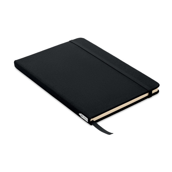 Cahier A5 à couverture rigide RPET