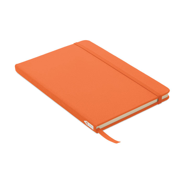 Cahier A5 à couverture rigide RPET