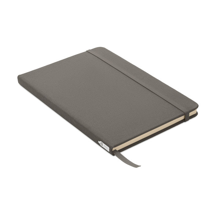 Cahier A5 à couverture rigide RPET
