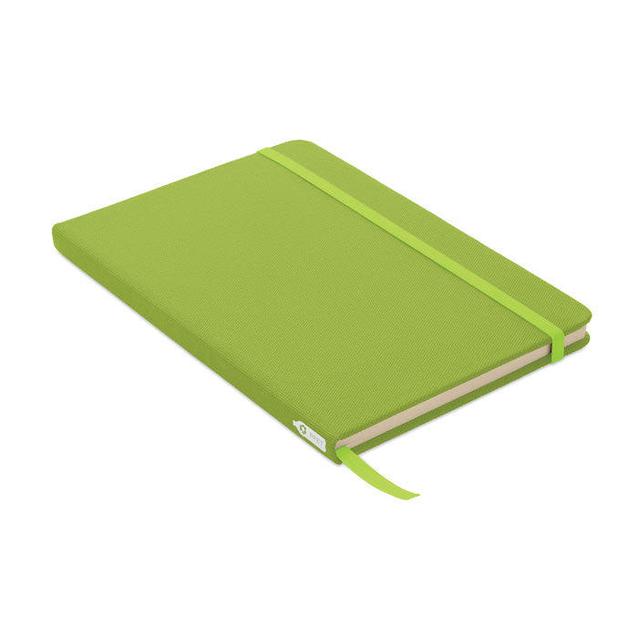 Cahier A5 à couverture rigide RPET