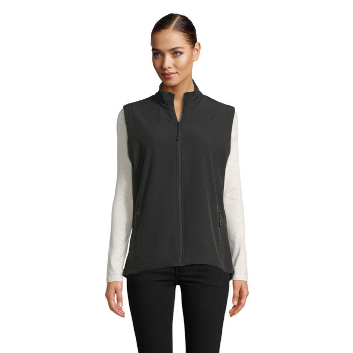 Softshell sans manches femme personnalisable RACE BW WOMEN